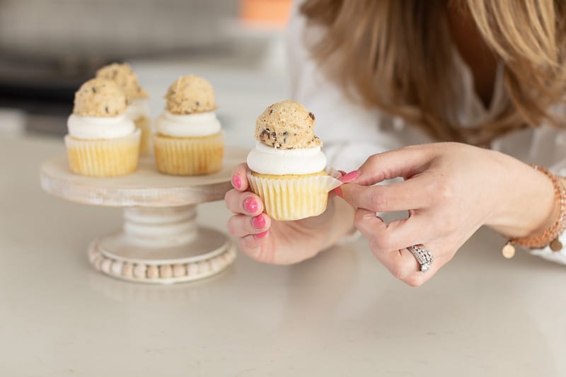 brand photoshoot for The Campbell Cakery, LLC